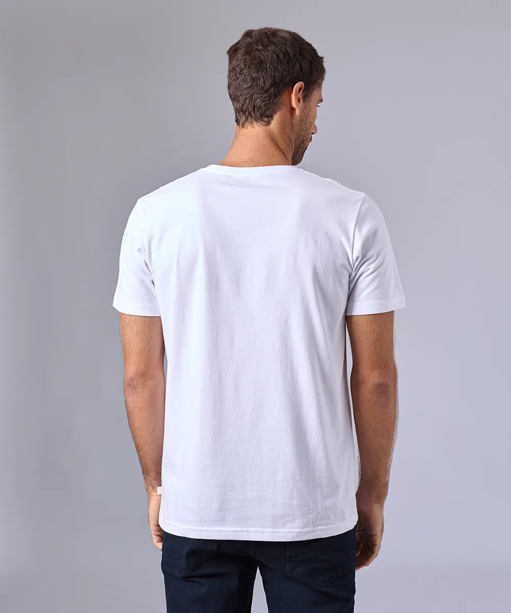 POLO MANGA CORTA JERSEY PRIDE MEZCLA DE COLORES BLANCO OI24